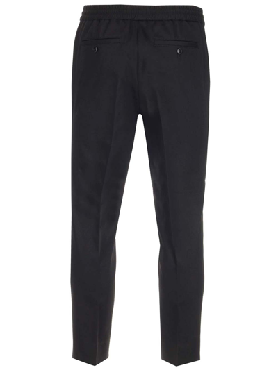 Shop Ami Alexandre Mattiussi Black Cotton Trousers