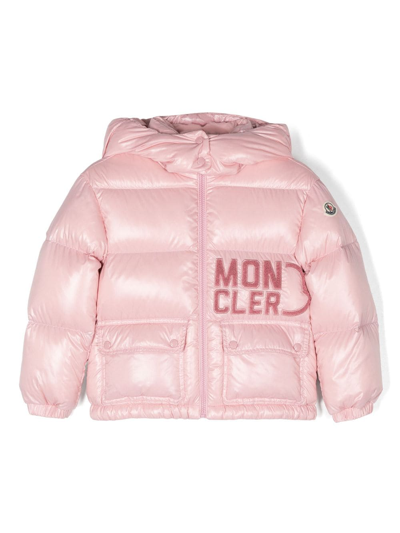 Shop Moncler Abbaye Jacket In Pink