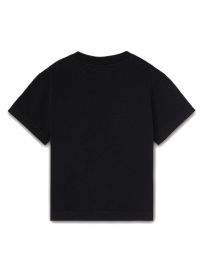Shop Palm Angels Pa Smiley Bear Short Sleeves T-shirt In Black Lemon
