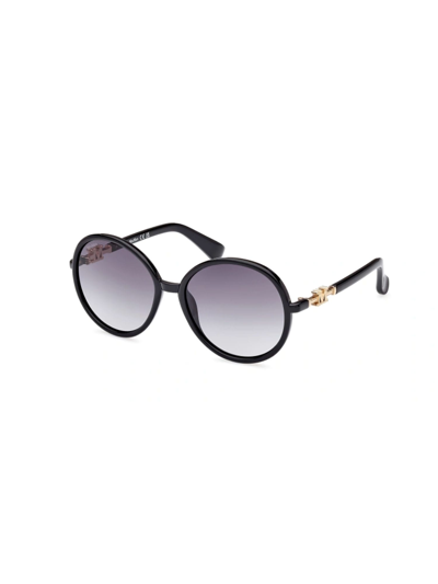 Shop Max Mara Mm0065 Sunglasses In B