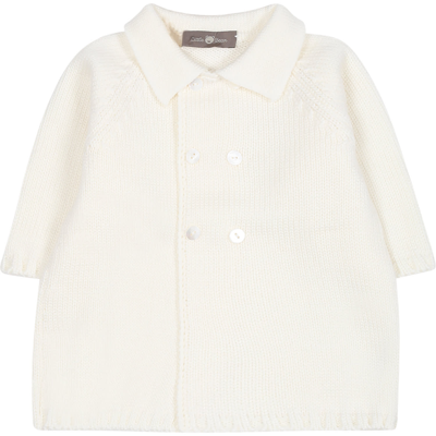 Shop Little Bear White Coat For Baby Kids