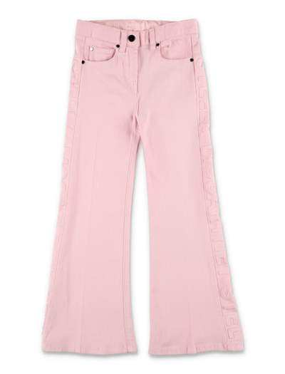 Shop Stella Mccartney Jeans Logo In Pink