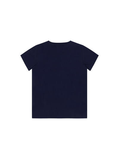 Shop Gucci T-shirt For Boy In Oltremare/mc