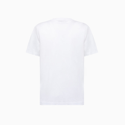 Shop Ganni Basic Jersey T-shirt In Bright White