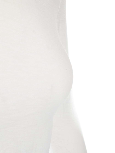 Shop James Perse Crewneck Cotton T-shirt In White