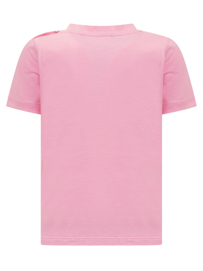 Shop Versace Medusa T-shirt In Pink-purple