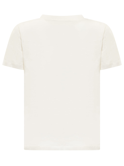 Shop Versace Medusa T-shirt In White-multicolor