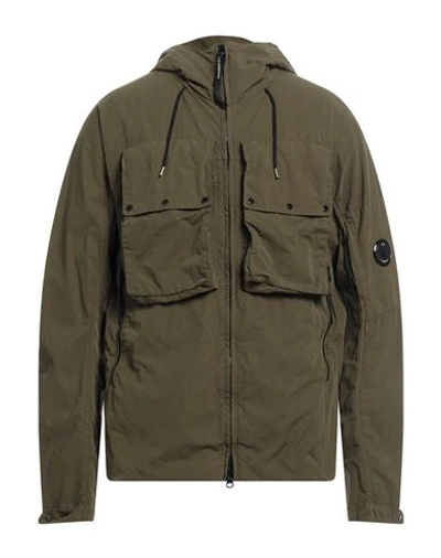 Shop C.p. Company C. P. Company Man Jacket Military Green Size 34 Polyamide