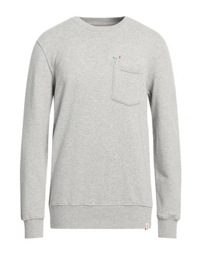 Shop Revolution Man Sweatshirt Light Grey Size M Cotton
