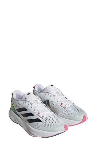 Shop Adidas Originals Adizero Sl Running Shoe In White/ Black/ Arctic Fusion