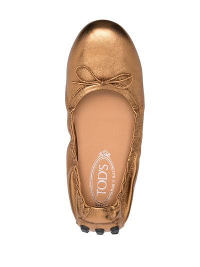 Shop Tod's Gommino Ballerina Shoes In S7hcc811