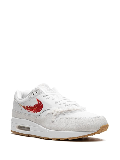 Nike Air Max 1 Prm White/chile Red Hf7746-100 Men's In White