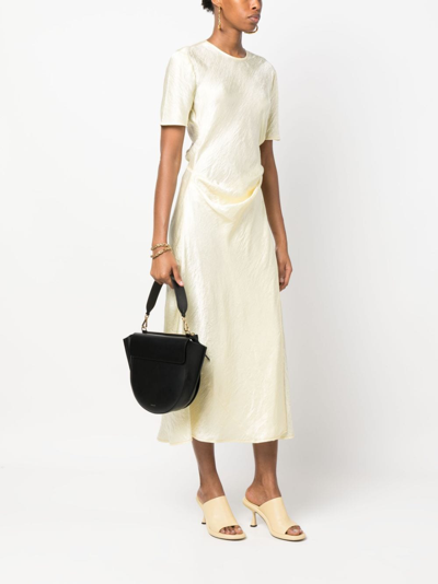 Wandler Medium Hortensia Leather Tote Bag In Black