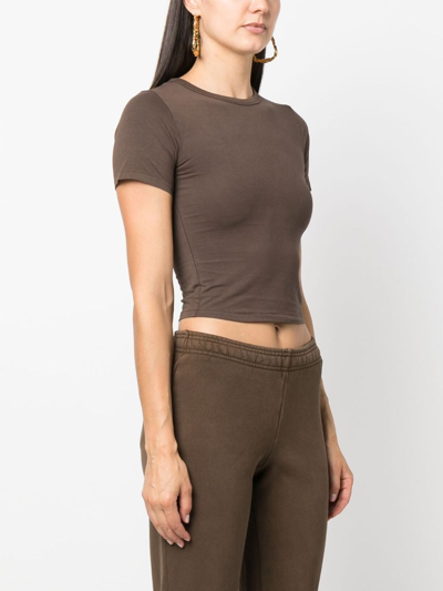Entire Studios Aquatic Guard T-shirt Female Brown In Brown