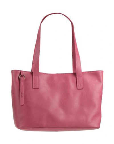 Shop Corsia Woman Handbag Magenta Size - Soft Leather