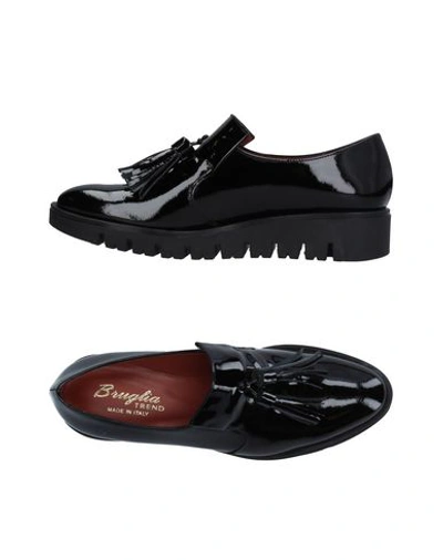 Shop Bruglia Woman Loafers Black Size 8 Soft Leather
