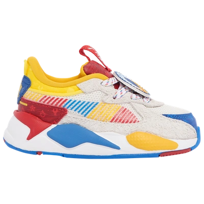 Shop Puma Girls  Rs-x Paw Patrol Team Ac In Warm White/for All Time Red/team Royal