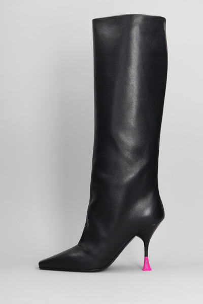 Shop 3juin Agata 095 Boots In Black Leather