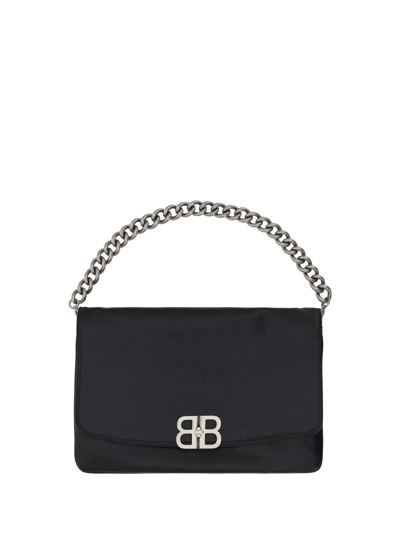 Shop Balenciaga Shoulder Bag In Black