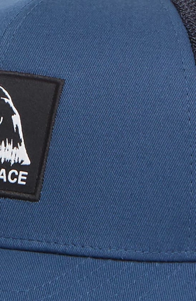 Shop The North Face Truckee Fitted Trucker Hat In Shady Blue