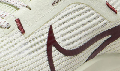 Shop Nike Air Zoom Pegasus 40 Running Shoe In Sea Glass/ Burgundy/ White