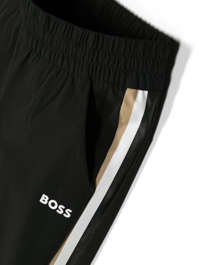 Shop Bosswear Logo-print Two-piece Tracksuit Set In Black