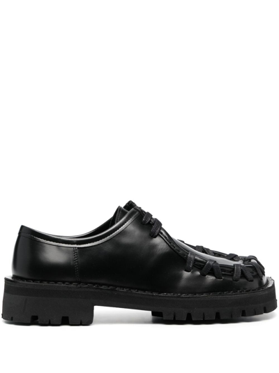 Shop Camperlab Eki Leather Derby Shoes In Black