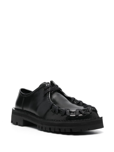 Shop Camperlab Eki Leather Derby Shoes In Black