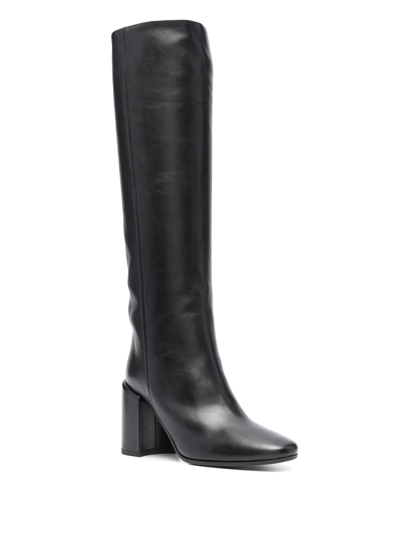 Shop Halmanera Bess 90mm Knee-length Boots In Black