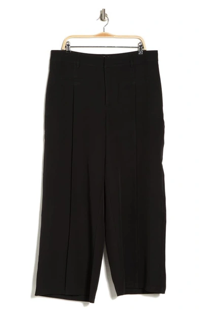 By Design Marcia Crop Wide Leg Pants In Black