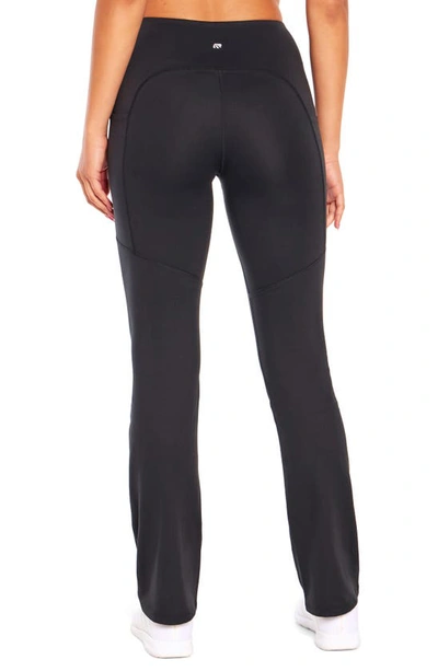 Marika Della Straight Leg Pants In Black