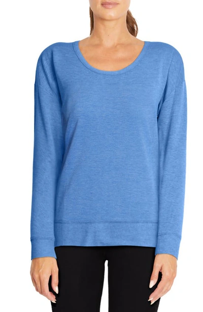 Shop Balance Collection Cammy Crisscross Back Pullover In H. Nautical Blue