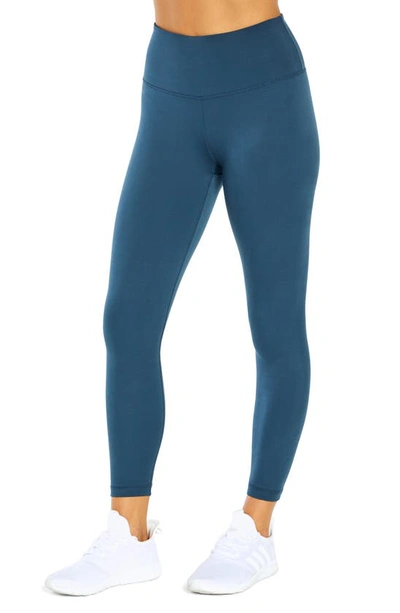 Shop Balance Collection Easy Contender Lux Ankle Leggings In Moonlit Ocean