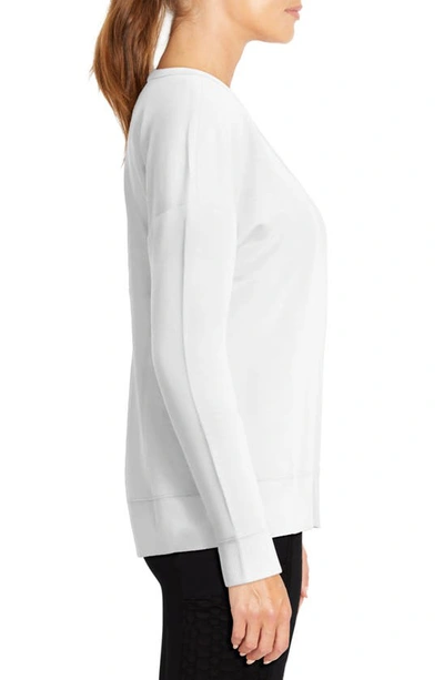 Shop Balance Collection Cammy Crisscross Back Pullover In White