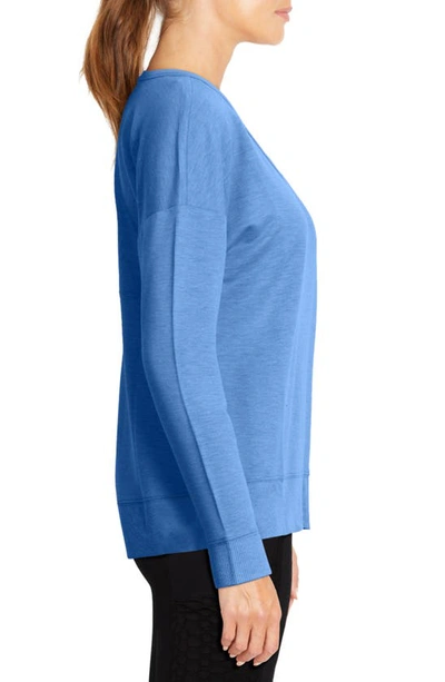 Shop Balance Collection Cammy Crisscross Back Pullover In H. Nautical Blue