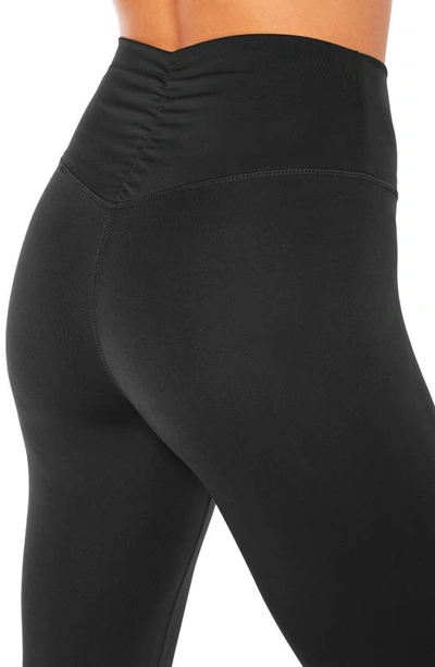 Balance Collection Karma Ruched Leggings In Black