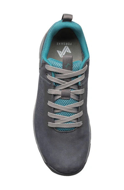 Forsake Dispatch Low Waterproof Hiking Sneaker In Gunmetal