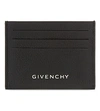GIVENCHY GRAINED LEATHER CARD HOLDER