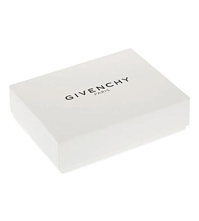 Shop Givenchy Grained Leather Card Holder In Black