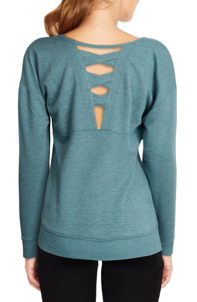 Shop Balance Collection Cammy Crisscross Back Pullover In H. Hydro