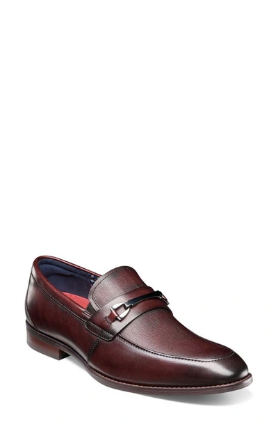 Shop Stacy Adams Kaylor Loafer In Burgundy