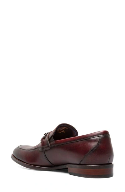 Shop Stacy Adams Kaylor Loafer In Burgundy