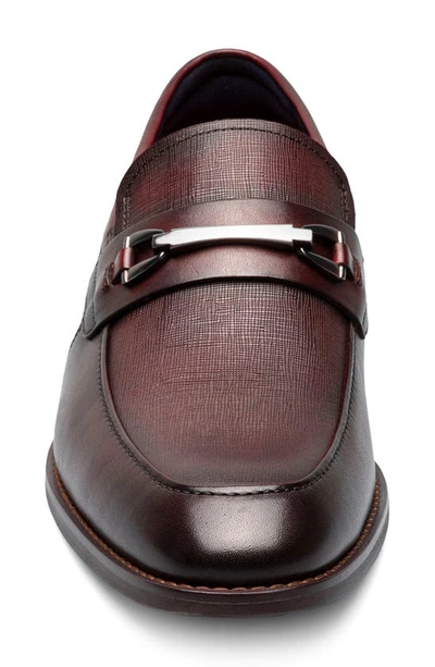 Shop Stacy Adams Kaylor Loafer In Burgundy