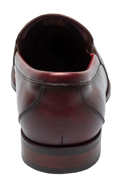 Shop Stacy Adams Kaylor Loafer In Burgundy