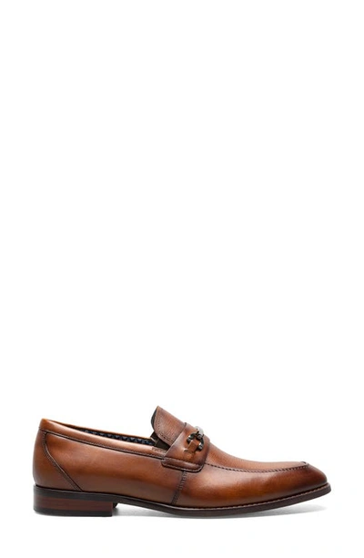 Stacy Adams Men's Kaylor Bit Dress Loafer Men's Shoes In Cognac