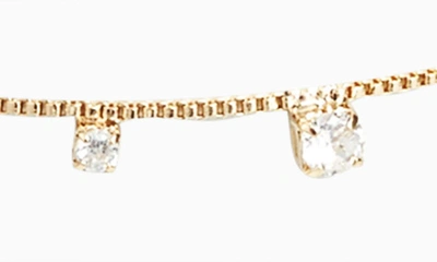 Child Of Wild Crystal Dust Cubic Zirconia Choker Necklace In Gold