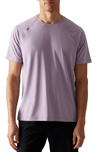 Shop Rhone Reign Short Sleeve T-shirt In Lavender Aura