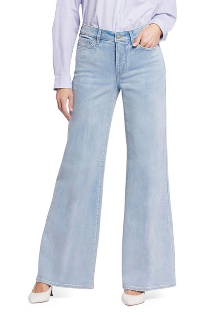 Shop Nydj Mia Palazzo High Waist Flare Jeans In Westminster