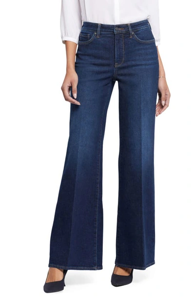 Shop Nydj Mia Palazzo High Waist Flare Jeans In Northbridge