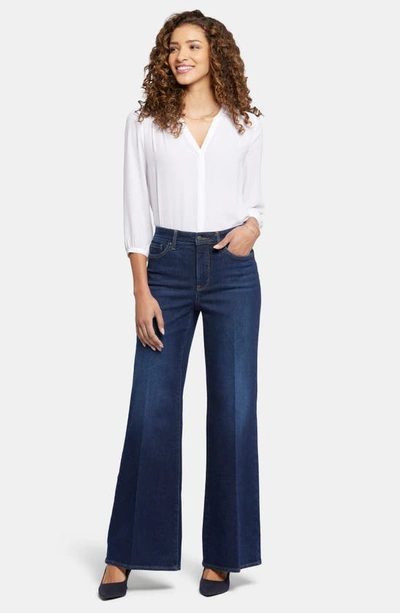 Nydj Mia Palazzo High Waist Flare Jeans In Northbridge